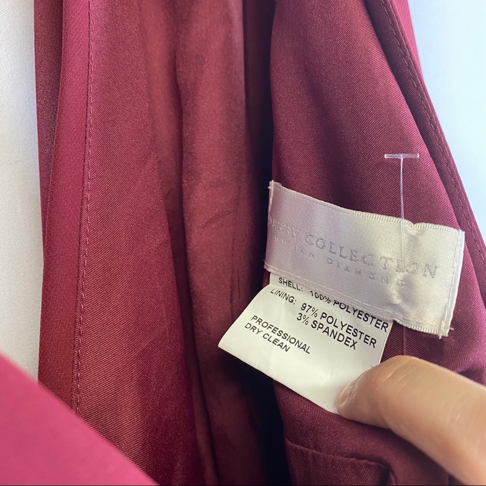 LAST CHANCE SALE Dessy Collection Surplice Chiffon dress - Picture 5 of 6